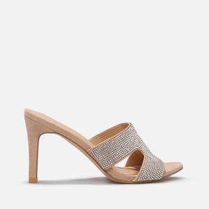 Lowri Rhinestone Strap Sandal
